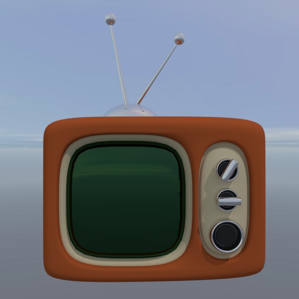 Stylized Retro TV preview image 1